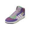 Adidas Neo Hoops 3.0 Mid Comfortable Casual Durable Mid-Top Skate Shoes Women Sneakers Purple Blue H03748