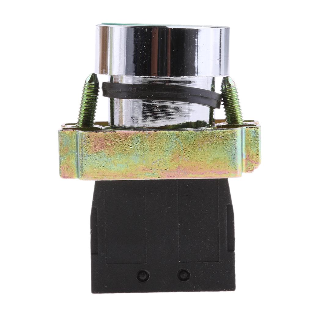 XB2-BA31 Green Momentary Self-Reset Flush Push Button Switch 1 NO N/O 22mm