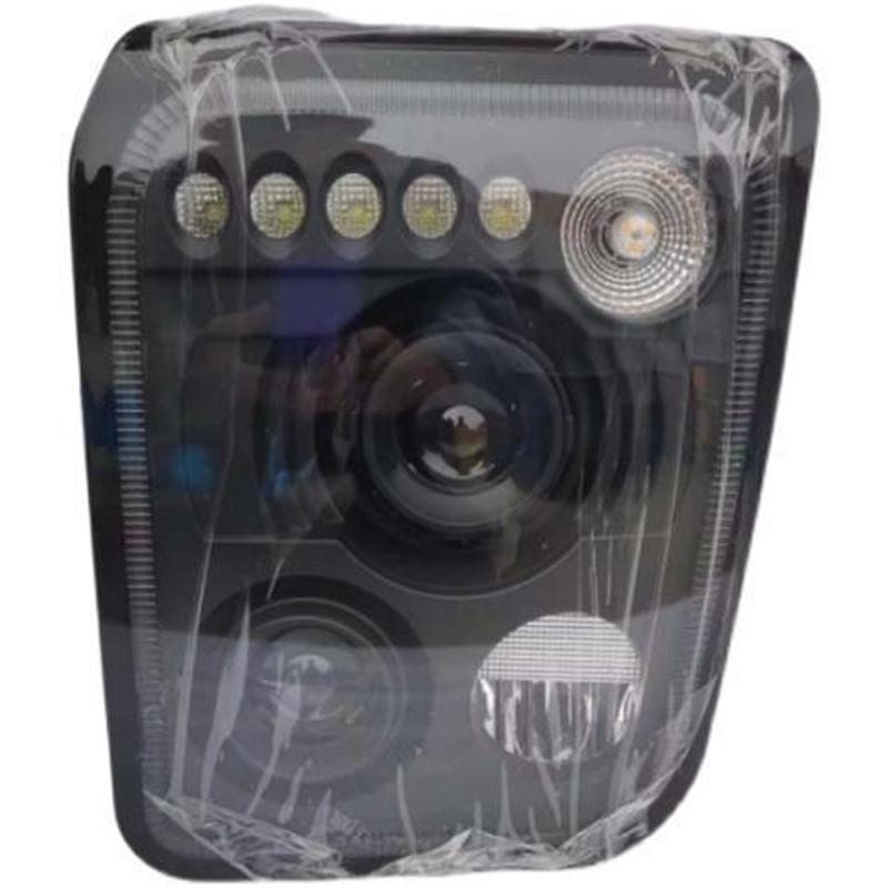 LED Bi-Xenon Projector Headlights for Hongyan Jieshi, JMC C100/C500/M500 Dual Projector Lens LED Left