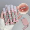 Clear Water Mist Lip Glaze Moisturizing Soft Mist Matte Lipstick Colorful Long-lasting Non-stick Lip Gloss