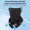 Hanging Ear Type Ice Wire Mesh Face Mask Summer Sunscreen Dustproof Neck Cycling Breathable Scarf Neck Cover for Ski Fishing
