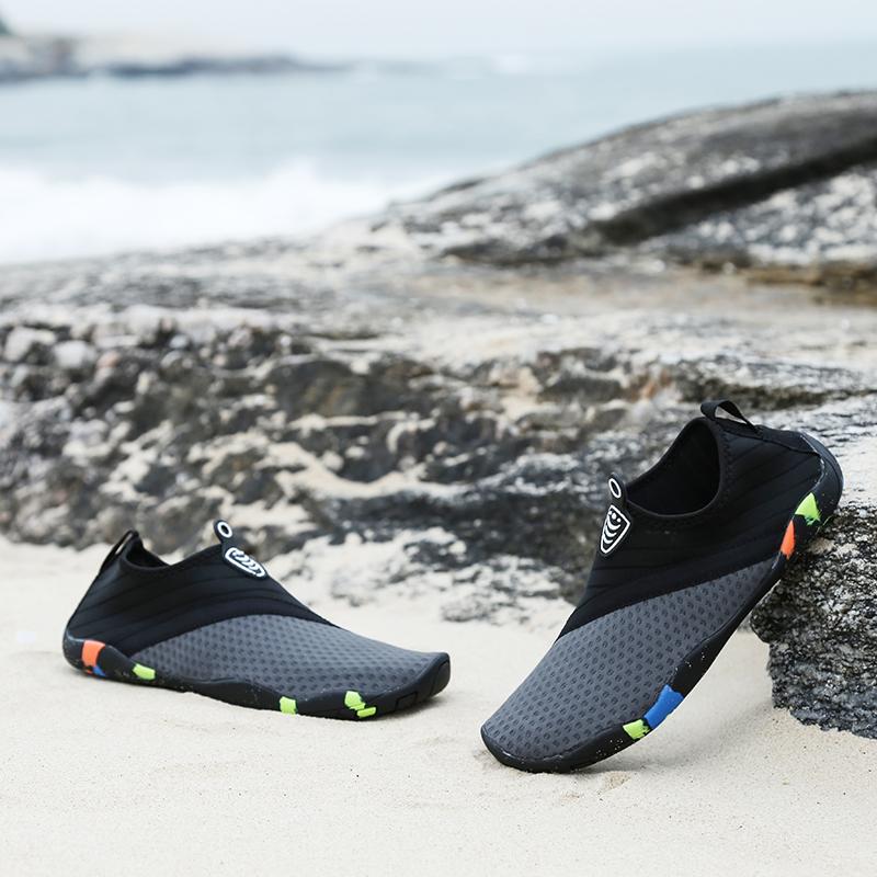 Férfi/női Nyári Tengerparti Szabadtéri Úszó Vízicipő Cipők Úszó Férfi
