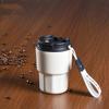 Frosted Insulated Cup Large Capacity Double Drink Cup Luxury Coffee Cup  For Home Work