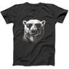 Polar Bear Sunglasses Wild Animal Art Animal Polar Bear Long Sleeve, T-Shirt, Sweatshirt, Hoodie for Men Women Kids Made In Canada Black