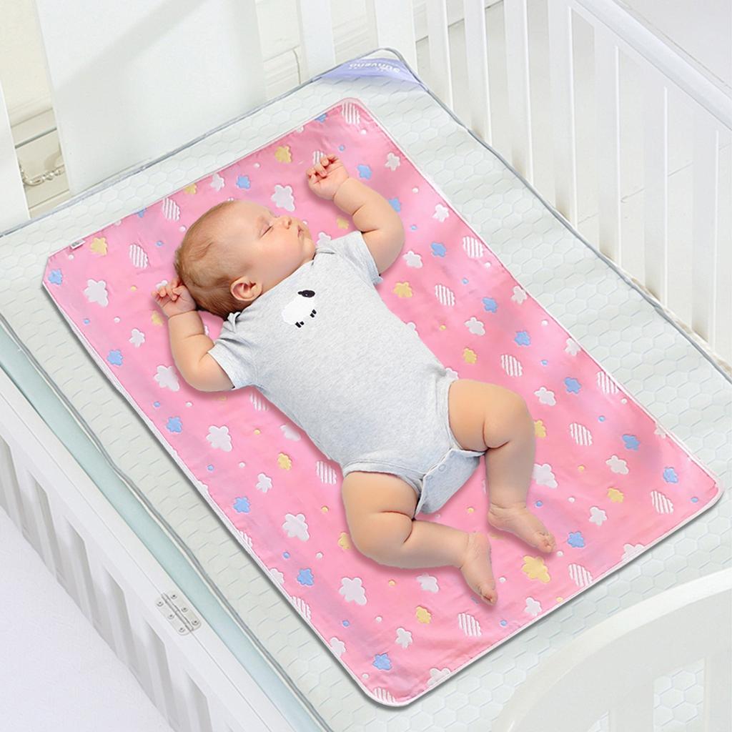 Bærbar stellematte - Vanntett sammenleggbar stellematte for baby - Stellematte for reise - Lettvekts stelleunderlag for baby - Babysteller