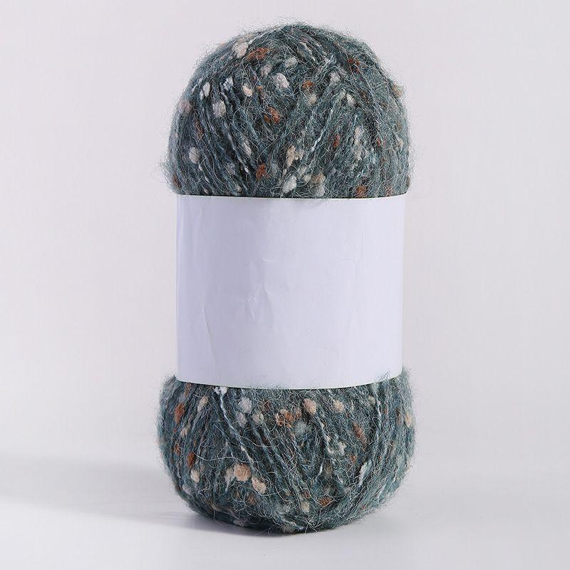 100g/zestaw Kolorowa przędza moherowa w kropki do robienia na drutach ręcznych DIY Szaliki Czapki Torby Odzież Lalki Polarowe kulki Miękka puszysta nić