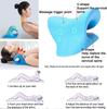 Cervical Vertebra Massager: Home Neck Corrector & Acupressure Pillow for Dowager's Hump with Special Traction