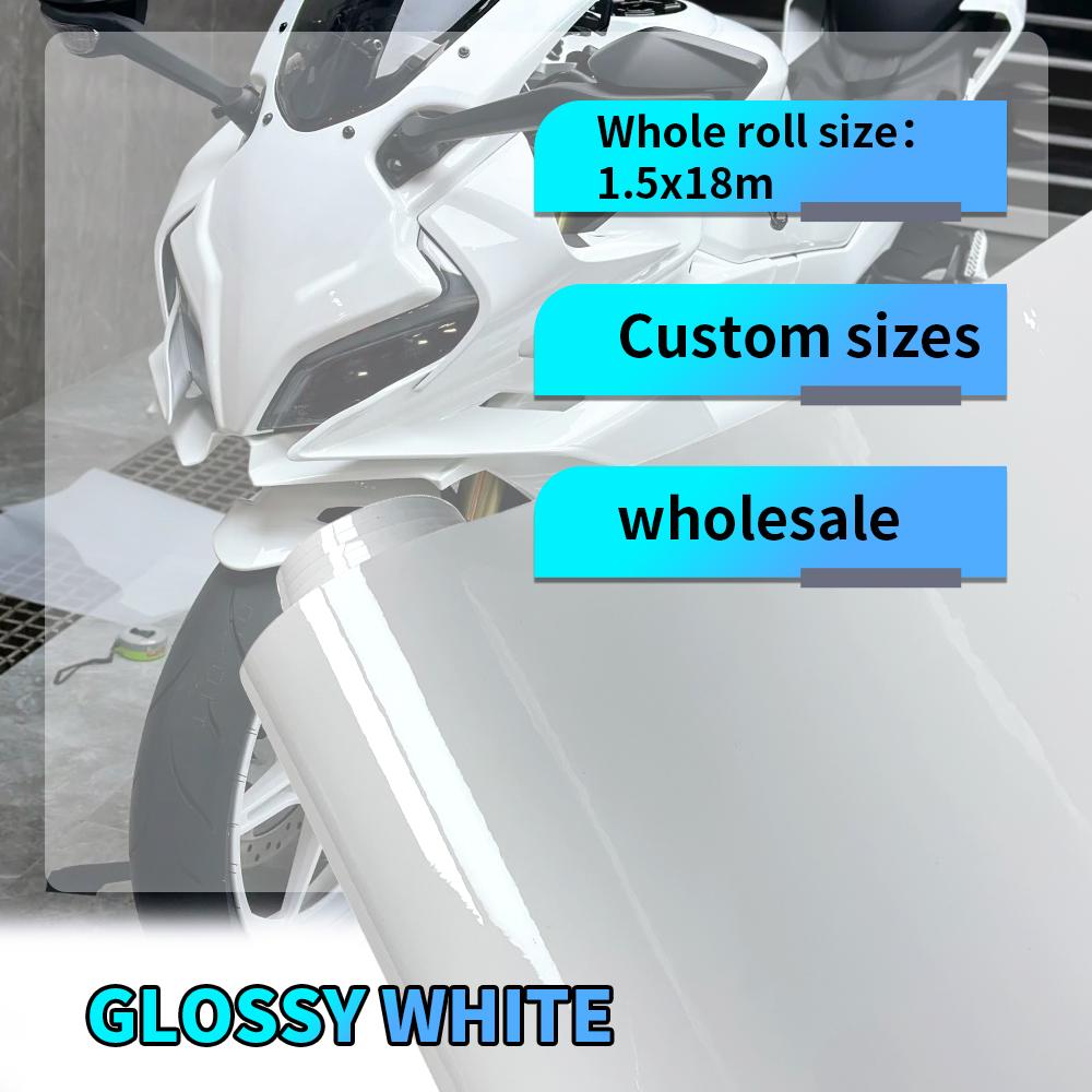 Tuning Auto Accessories Glossy Vinyl Wrap Car Stickers Color Change Film Custom Size Vehicle Decoration Body Covering Automotive