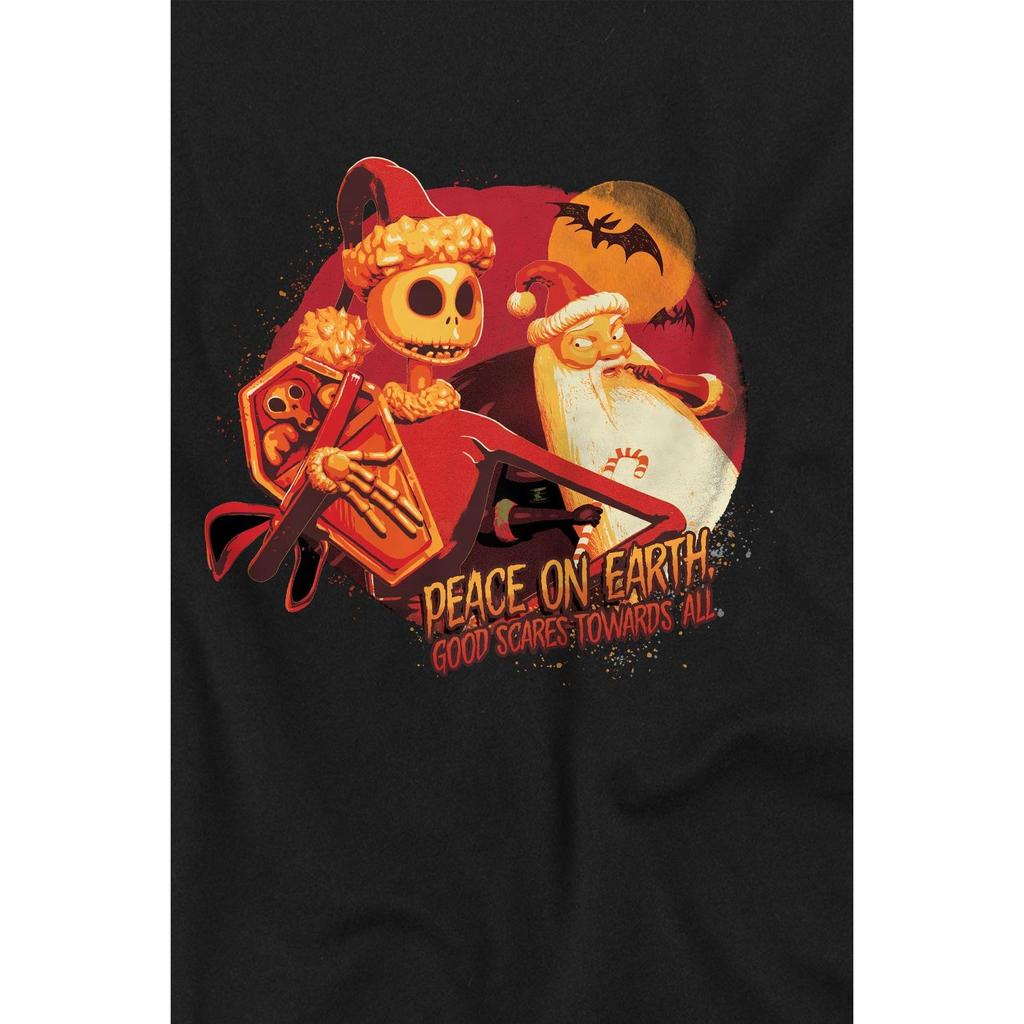 The Nightmare Before Christmas Mens Good Scares Towards All T-Shirt