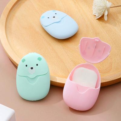 9 Boxes 450 Sheets Hand Soap Sheets Mini Disposable Portable Travel Hand