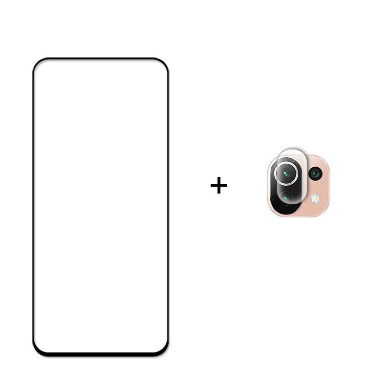 For Xiaomi Mi 11 Lite 5G NE Glass For Mi 11 Lite 5G NE Tempered Glass Full Cover Screen Protector Film For Xiaomi 11 Lite 5G NE