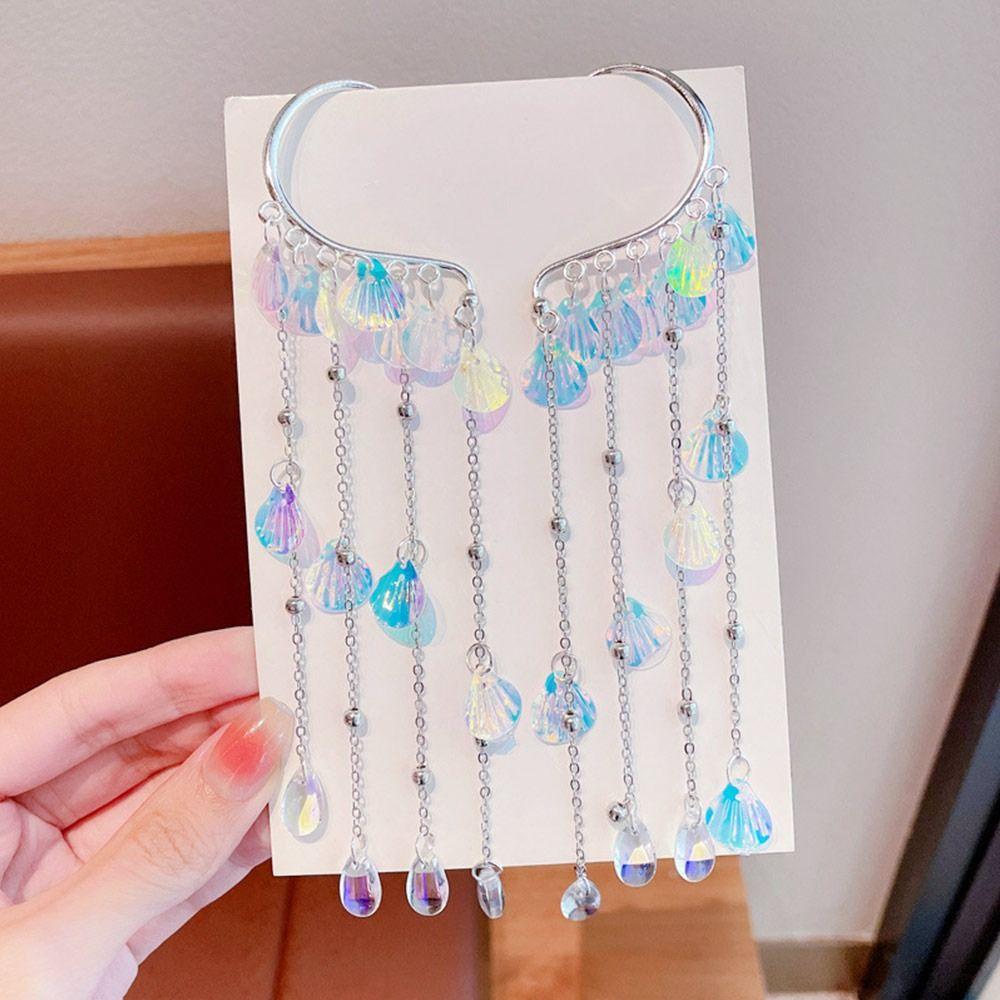 1 Pair Mermaid Princess Hairpin Bowknot Hair Clip Fashion Princess Headband  Kids