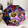 Game Brawl Adventure Heroes Umbrella 8-Frame for Travel, Camping, Casual Lightweight Portable Umbrella, Essential for Every Family Holidays Gift