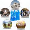 Borraccia Pieghevole ad Alta Capacità per Uso Esterno 5/10L Contenitore Pieghevole per Acqua Insapore Sigillo di Sicurezza Leggero Sacca per Conservazione Acqua Potabile