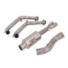 Stainless Steel Front Section for GSX-8R/S Titanium Alloy Exhaust Modification