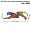 Modern Colorful Transfer Leopard Home Decoration Living Room Office Desktop Decoration Resin Crafts