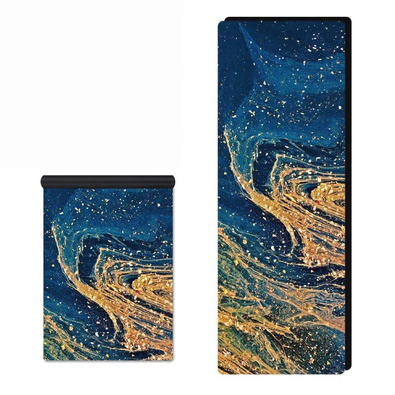 Canch Shimmering Galaxy PU Yoga Mat