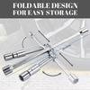 Labor-Saving Collapsible Lug Wrench 17/19/21/23mm Foldable Socket Wrench  Car Repair