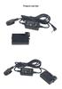 D-TAP-E8 Adapter for EOS 550D, 600D, 650D, 700D LPE8 Dummy Battery Box