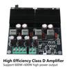 HIFI DualCore TPA3255 Stereo Amplifier Module 2 Channel 600W+600W Digital Power Amplifier DC19-50V Class D Audio Amplifier Board
