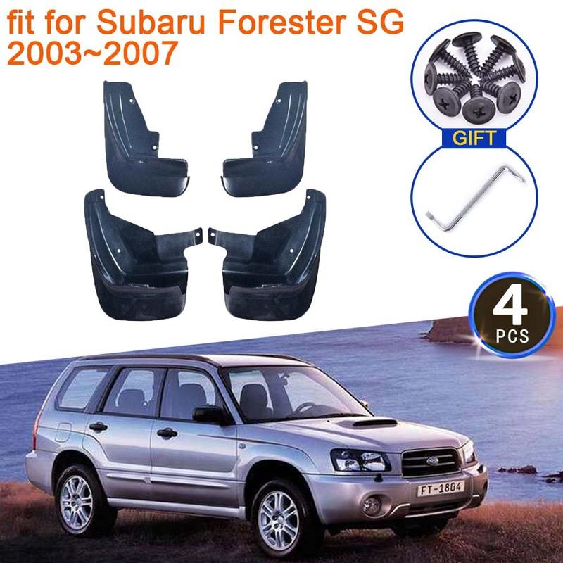 

Для Subaru Forester SG 2003 2004 2005 2006 2007 Брызговики Грязезащитные щитки Защита от брызг Передние Задние колеса Расширители крыльев Аксессуары 2008