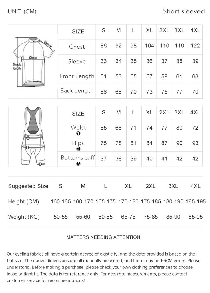Cycling Shorts Maillot Cycling Man Mtb Bicycle Clothing Men's Sweatsuit Set Bike Jersey Sets Long Padding Road Bikes Summer Suit