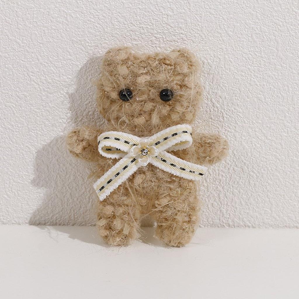 Cute Cartoon Bear Doll for DIY Children's Clothing Bear Decoration Perfect for DIY Children's Clothing and Accessories