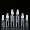 Bulk Pack 10/50PCS Plastic Refillable Bottle 10ml-100ml Sizes Portable Atomizers for Perfume Essential Oils Travel Spray Bottles