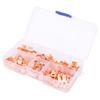 80Pcs Wire Terminals Ring Shape Copper Connectors Cable Crimping Accessories OT Series