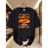 Men'S Graphic Tee - Amusing Food-Themed Design, Soft And Lightweight, Striking Print, Short Sleeves for Summer, Perfect for Schnitzel Enthusiasts
