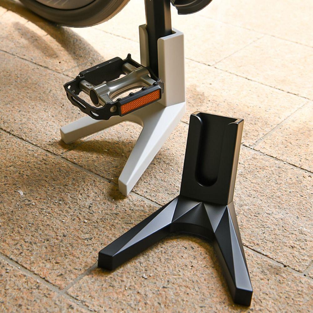 Lightweight Bike Stand Wheel Support Bicycles Support Rack Durable Bicycle Rear Parking Rack  Bike