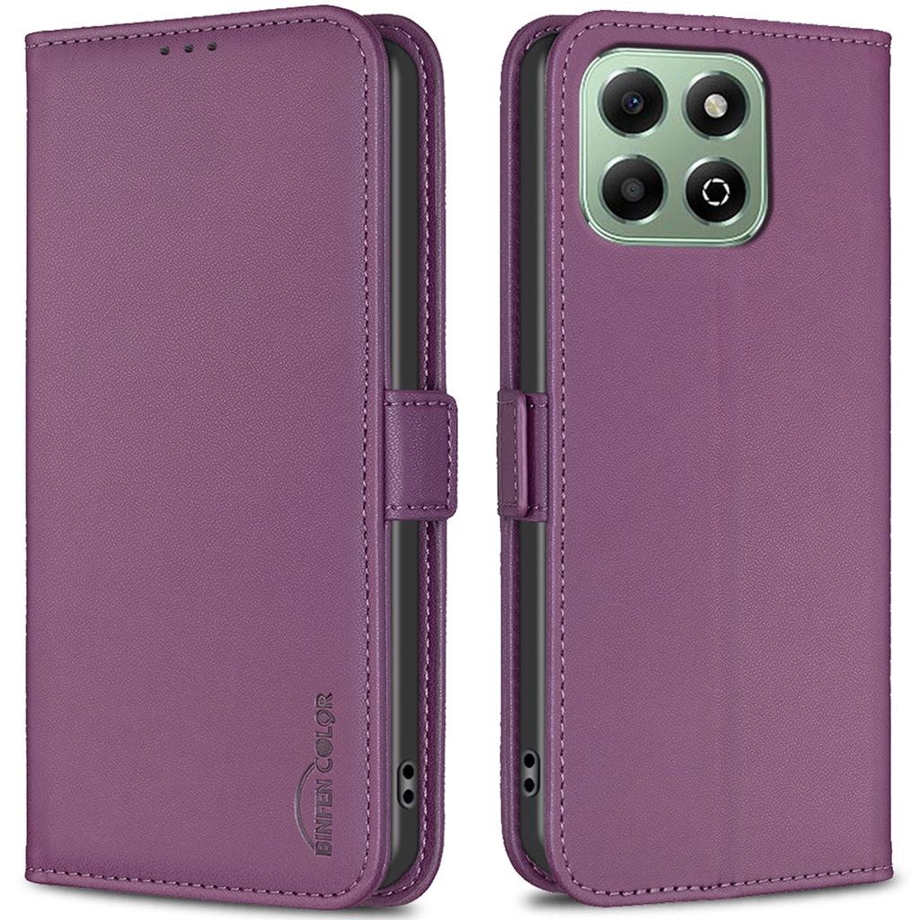 BINFEN COLOR BF31 Für Honor X6b 4G Hülle Brieftasche Ständer Leder Handyhülle