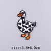 Letters Flower Embroidery Patch Iron On Patches For Cloting Cartoon Embroidered Patches On Clothes Applique Stickers Decor