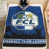 FC Luzern FlAannel Blanket, High Quality Comfortable for All Seasons, Home Decor, Warmth and Comfort