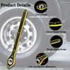 Universal Car Mounted Crank Handle Accessories with Car Tools Jack Handle Lever Labor-saving Wrench Tool