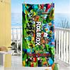 Roblox Personalized Text Beach Towel Super Soft & Absorbent Perfect for Traveling Yoga Camping and Swimming