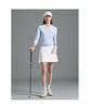 BEANPOLE GOLF Women'S Crooked Collar Neck Pullover - Sky Blue