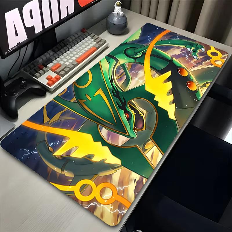 Mouse Pad Pc Gamer Cabinet Keyboard Office Desk Mat Ppokemon Rayquaza Gaming Accessories Computer XXL Large Table Mice Playmat