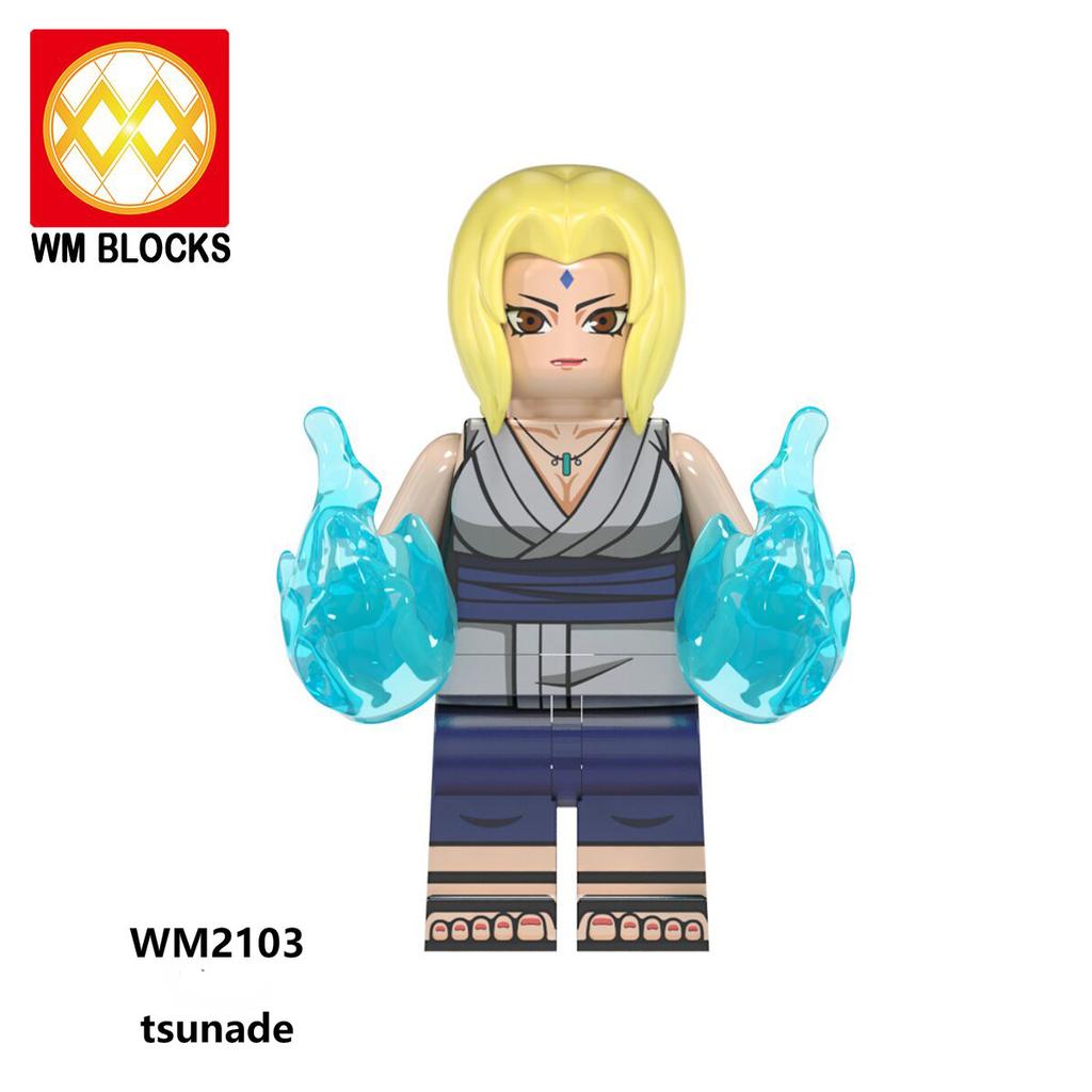 Single Cartoon Action Figures Accessories Building Blocks Children WM2101 WM6107