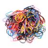 Rubber Bands Colored High Elasticity Strong Hair Loop Disposable Small Rubber Band