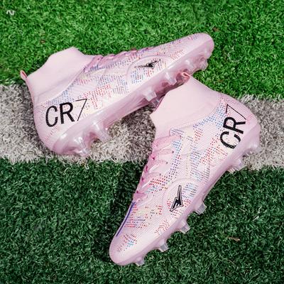 Neue Fußballschuhe Herren Rasen Training Rutschfeste Fußballschuhe Herren Hochschaft Leichtgewicht Abriebfest Sportschuhe Herren