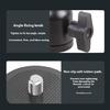 Rotating Aluminum Adapter Converter 3/8 To 1/4 Screw Suitable For Stabilizing Cameras Projectors And Recording Devices