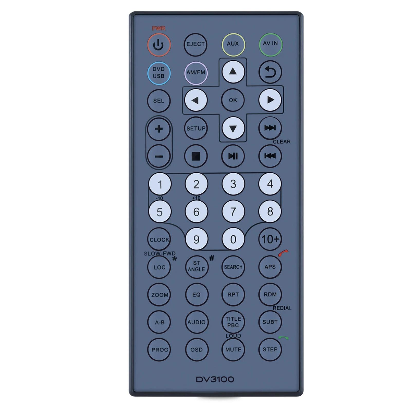 

DV3100 Replacement Remote Control Remote Controller Fit for Furrion DV3100 DV3100-RC RTDV3100RC Home Theater System