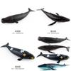 Soft Pvc Ocean Animal Model Toy Collection Featuring Blue Whale And Sperm Whale
