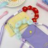 Casual Embroidered Polyester Phone Bag With Snap Closure For Daily Use