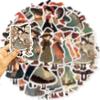 10/30/50PCS Cartoon Q Witch PVC Sticker Aesthetic Korean Decoration Scrapbooking Stationery School Supplies