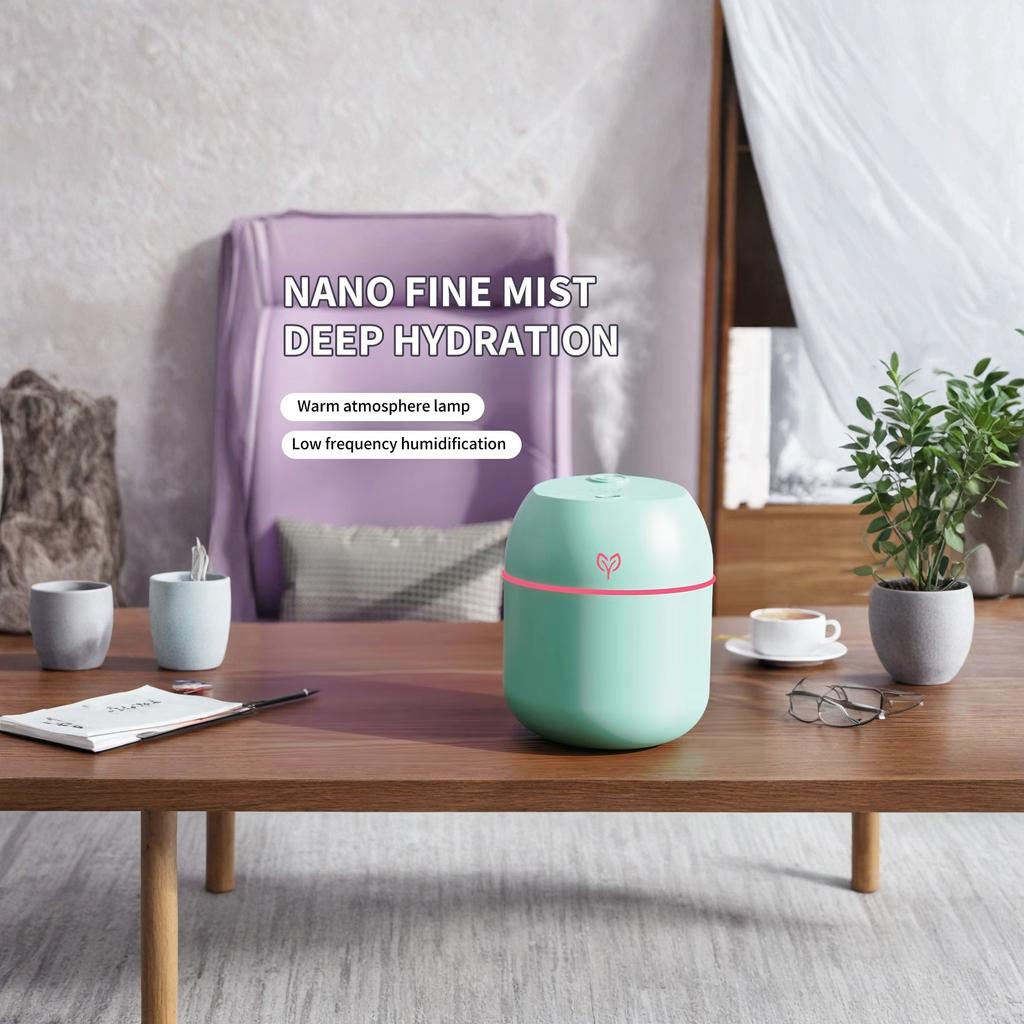 USB Quiet Humidifier Cute Humidifier Large Mist for Home