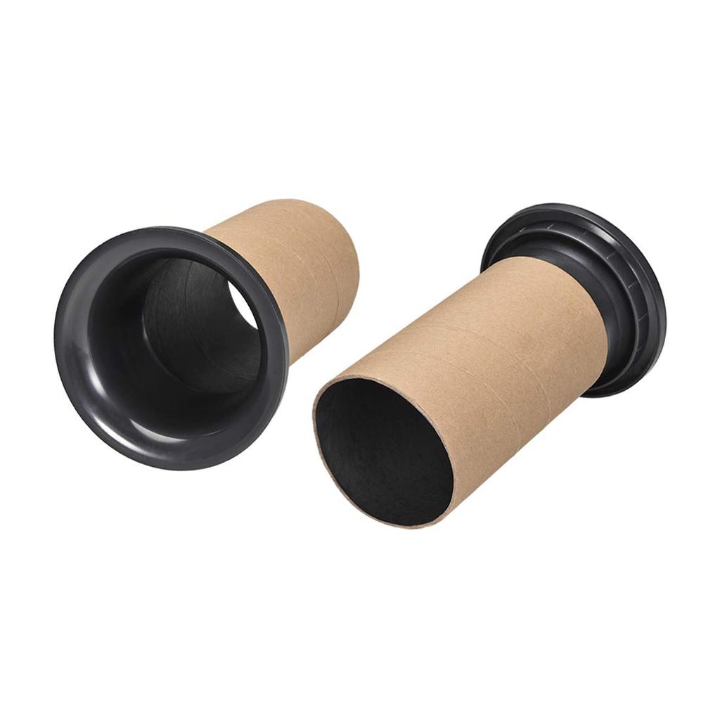 Uxcell Speaker Port Tubes, 110mm X 201mm, Subwoofer Bass Reflex Tubes, Bass Woofer Box, Pack of 2