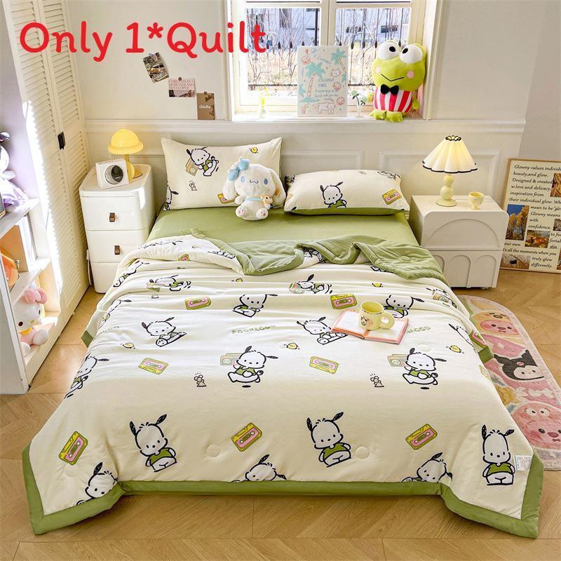 Sanrio Pattern Water Wash Cotton Summer Air Conditioner Quilts For Children
