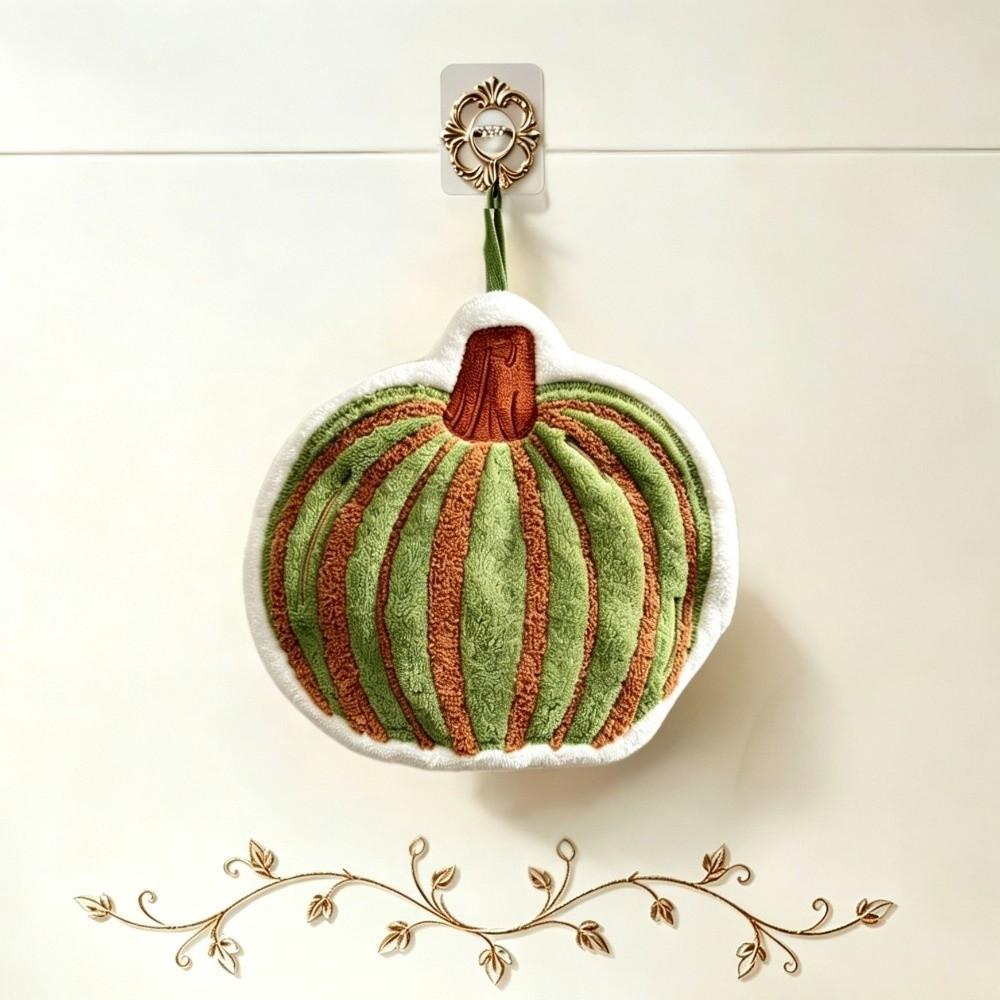 Super Soft Halloween Kitchen Towel Water-absorbing Hand-Wiping Towel Restaurant зелёный